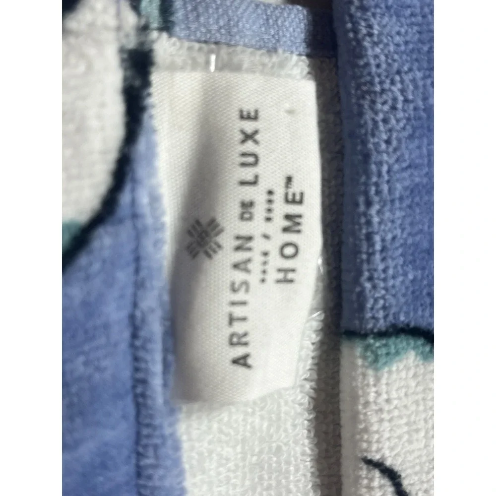 Artisan de Luxe Dog Print Towel 3 Piece Set Bath Hand Washcloth 100% Cotton New